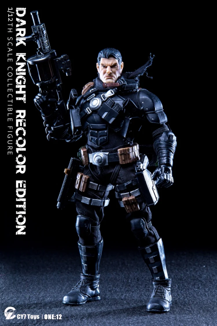 CY7 Toys Dark Knight Recolor Edition 1/12 Scale Action Figure - Image 6