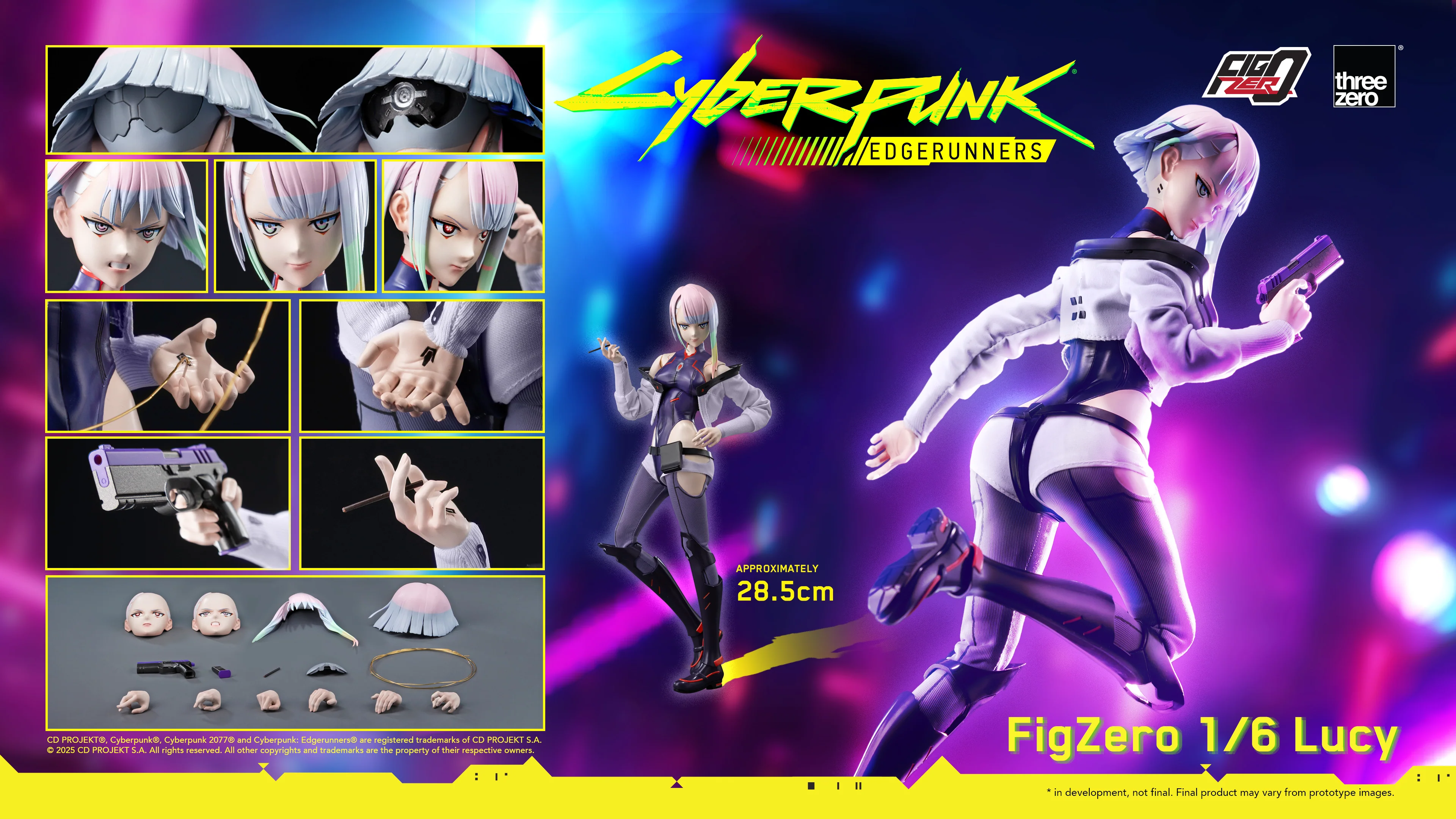 [PREORDER] Cyberpunk: Edgerunners FigZero 1/6 Lucy - Image 13