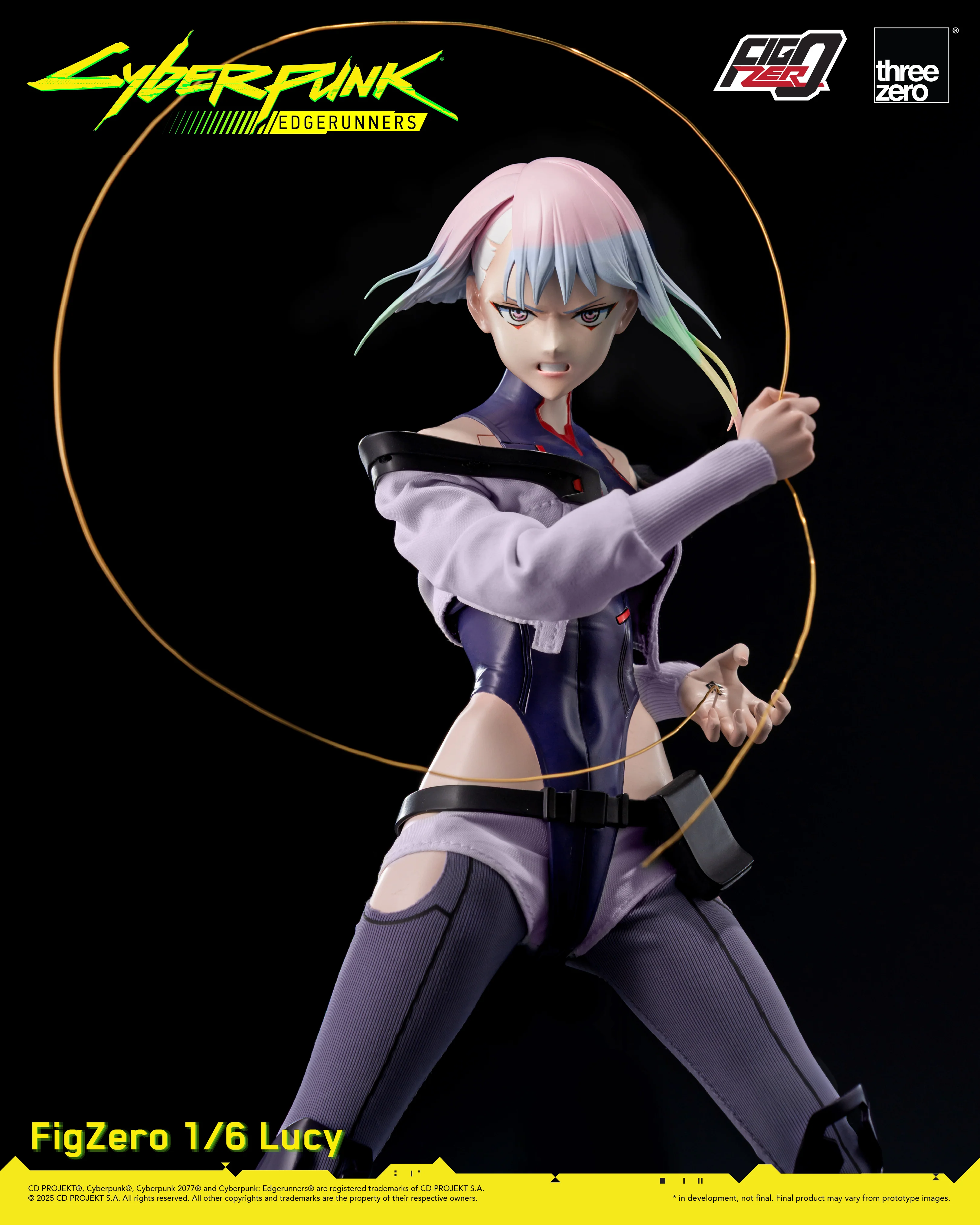 [PREORDER] Cyberpunk: Edgerunners FigZero 1/6 Lucy - Image 8