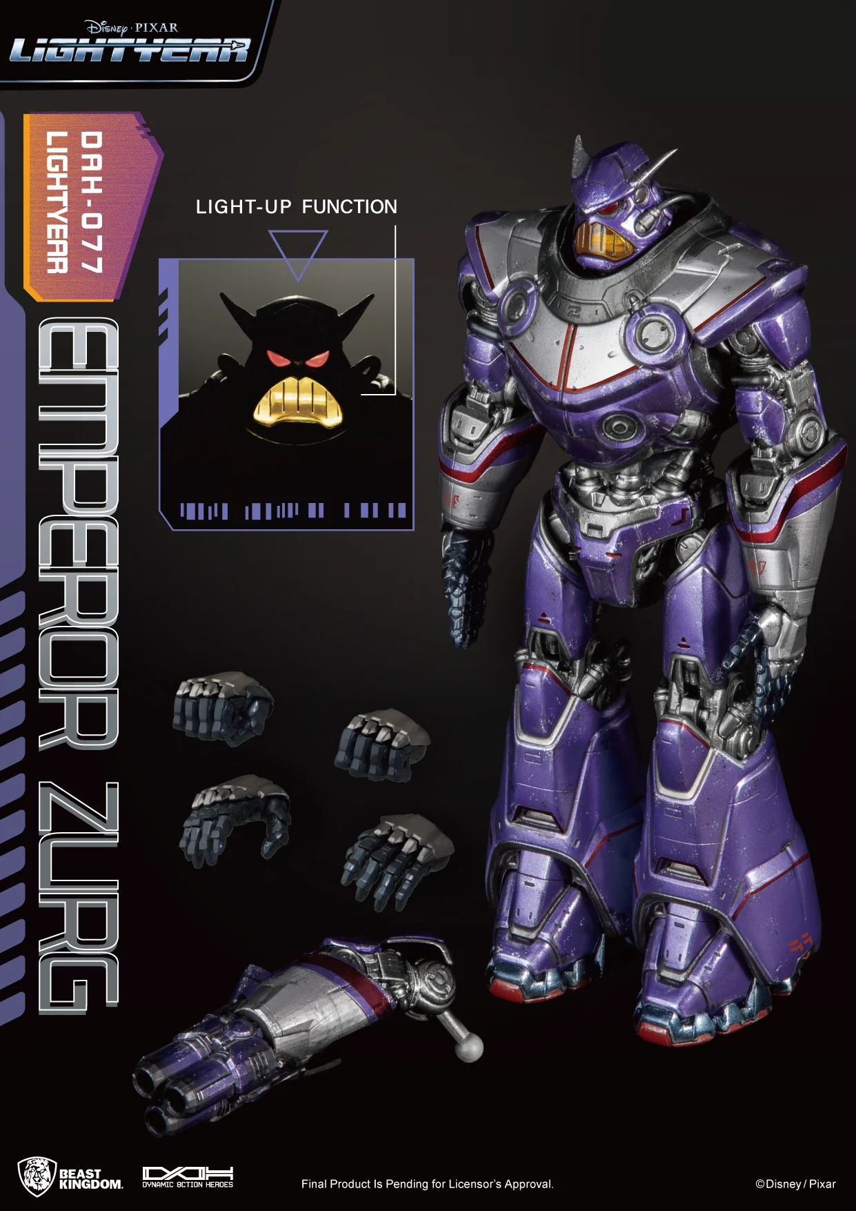 DAH-077 Zurg - Buzz Lightyear Action Figure - Image 5