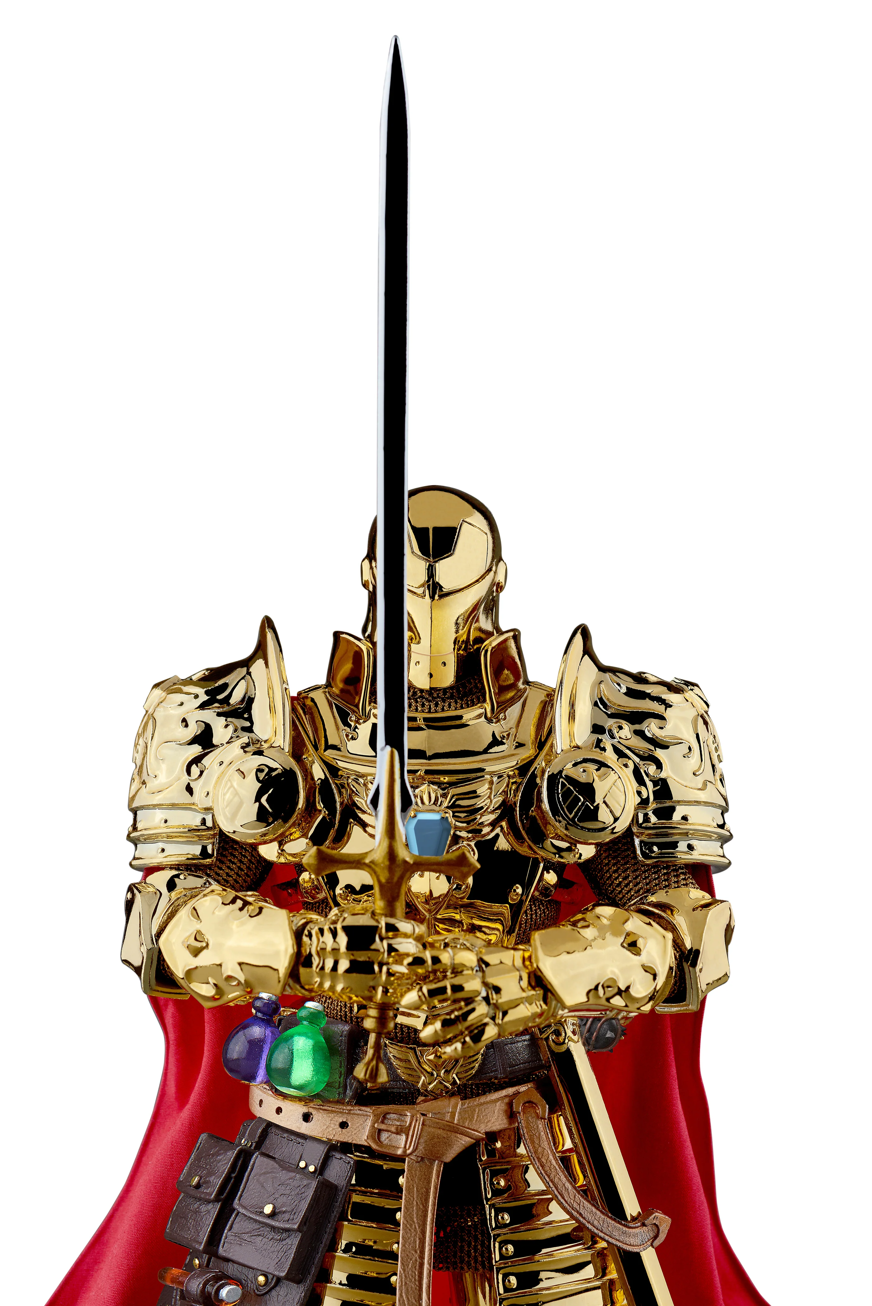 DAH-46SP Medieval Knight Golden Armor Iron Man - Image 4