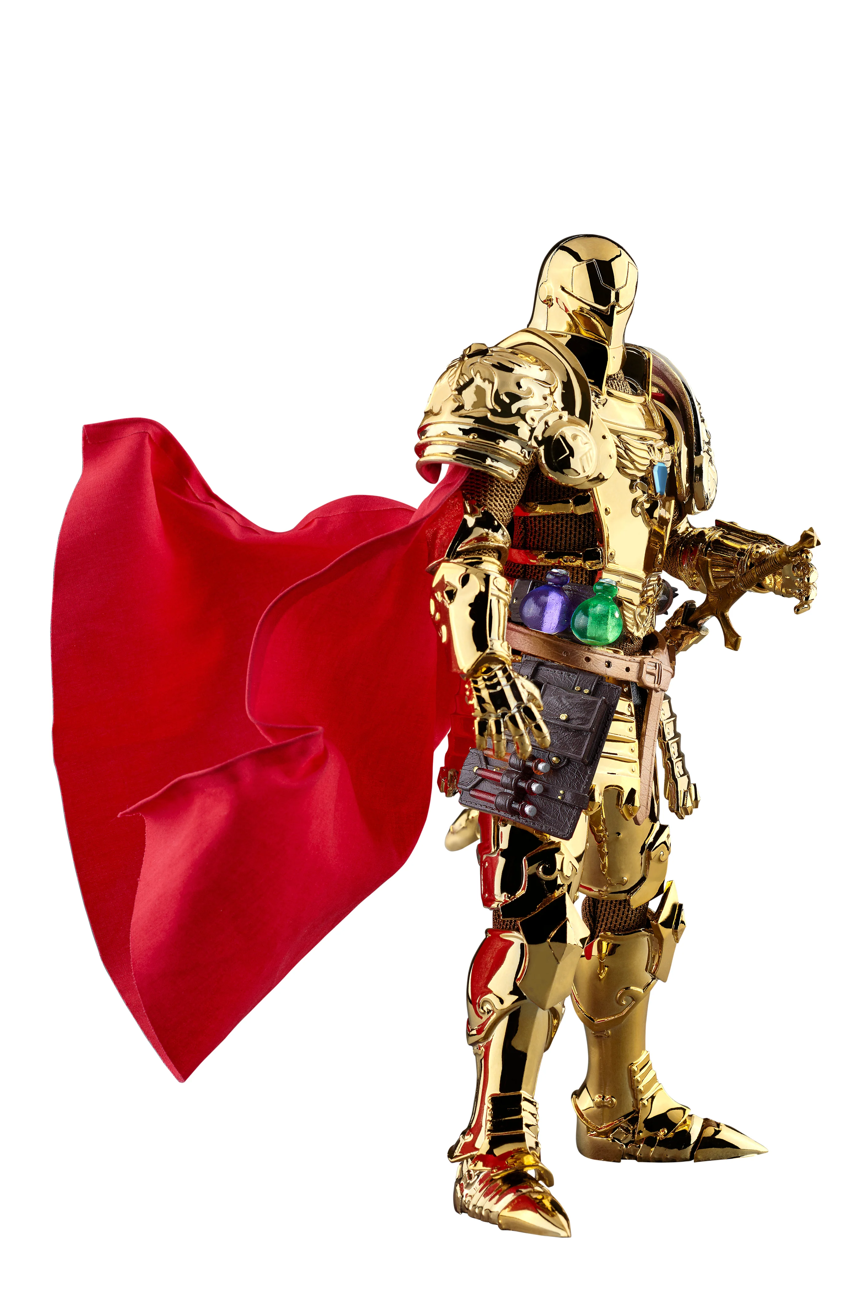 DAH-46SP Medieval Knight Golden Armor Iron Man - Image 5