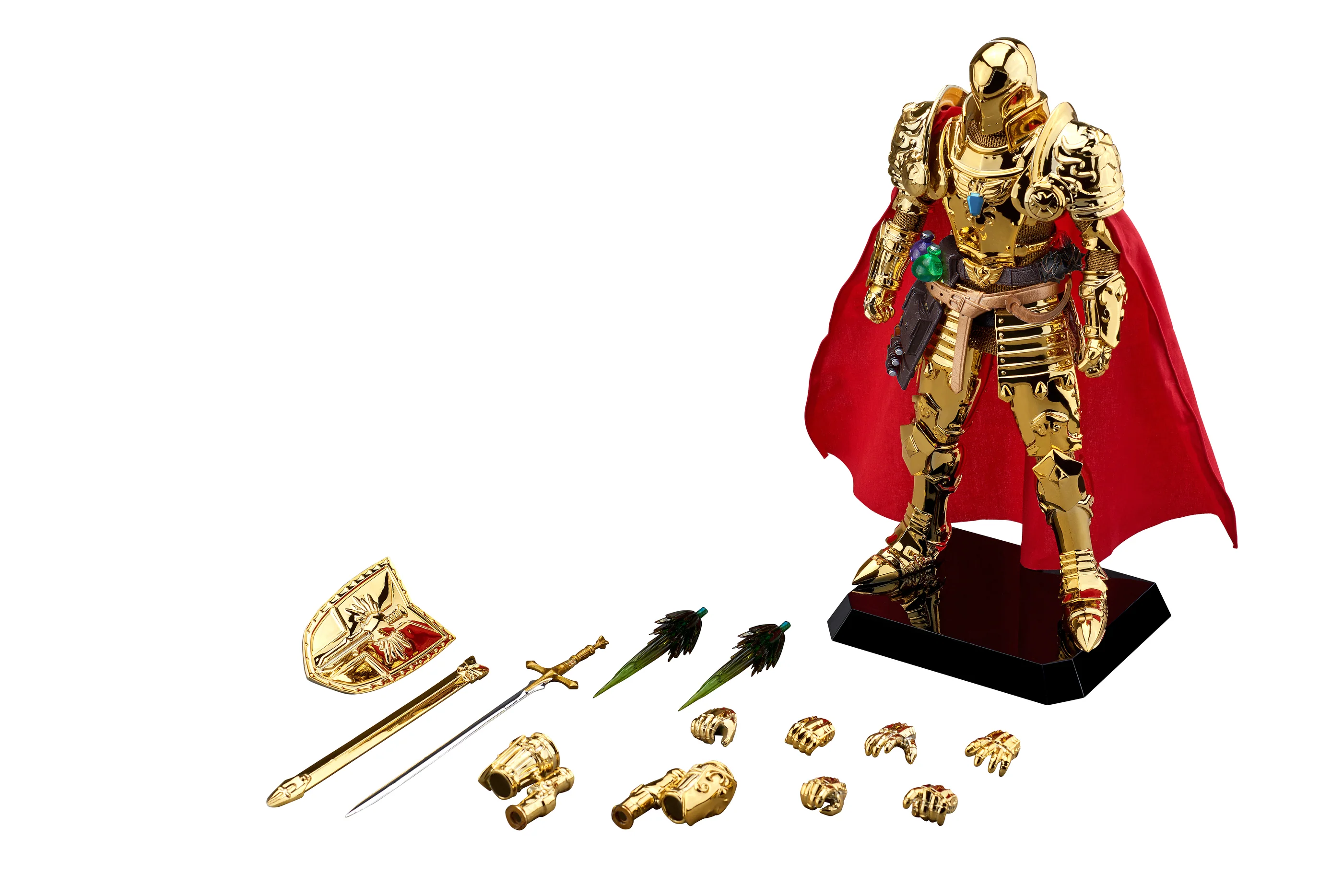 DAH-46SP Medieval Knight Golden Armor Iron Man - Image 7