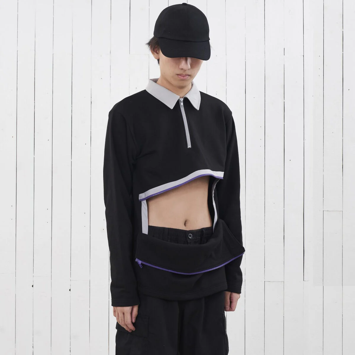 Dark Shouma Collard Sweatshirt - Kamen Rider Gavv - Image 6