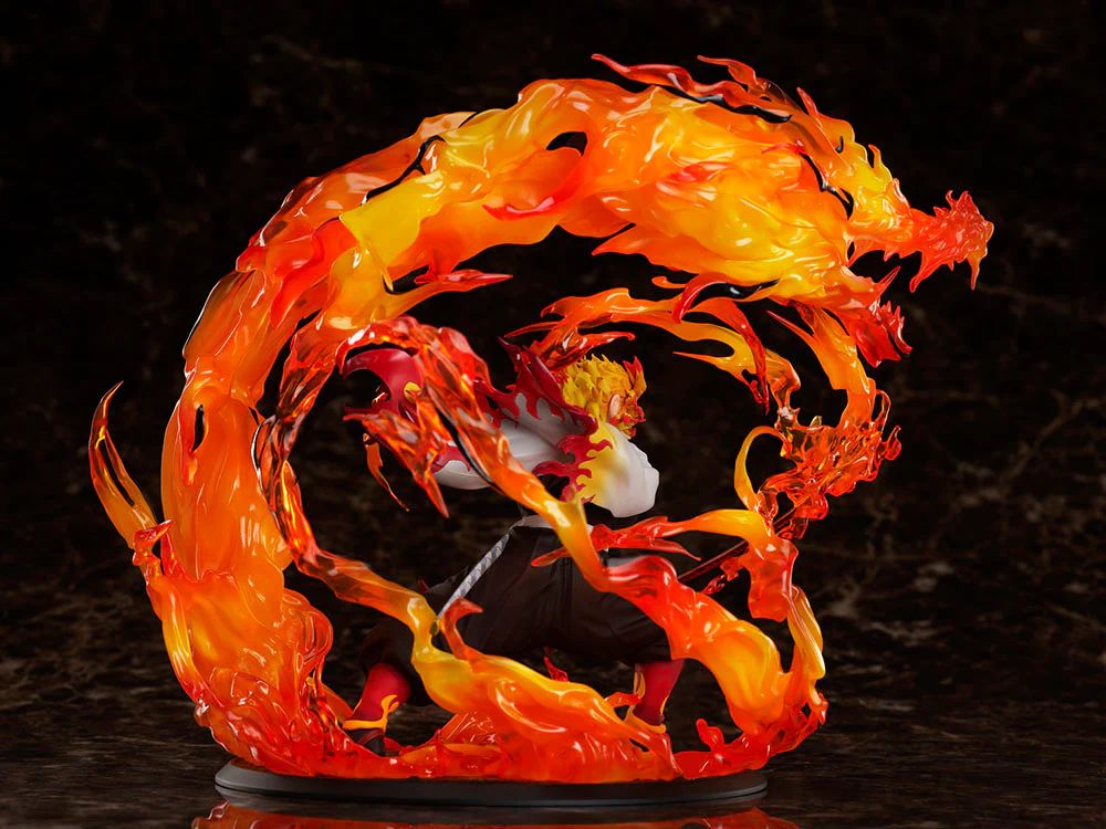 Demon Slayer Kyojuro Rengoku (Flame Breathing Esoteric Art Ninth Form: Rengoku) 1/8 Scale Figure - Image 5