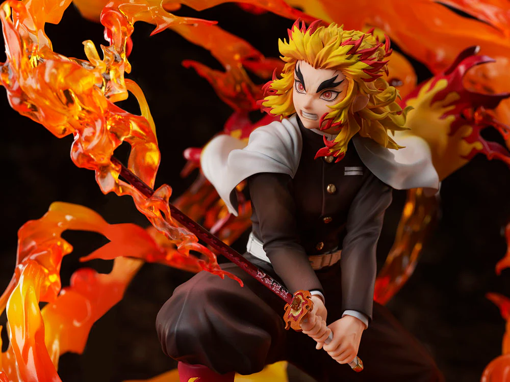 Demon Slayer Kyojuro Rengoku (Flame Breathing Esoteric Art Ninth Form: Rengoku) 1/8 Scale Figure - Image 6