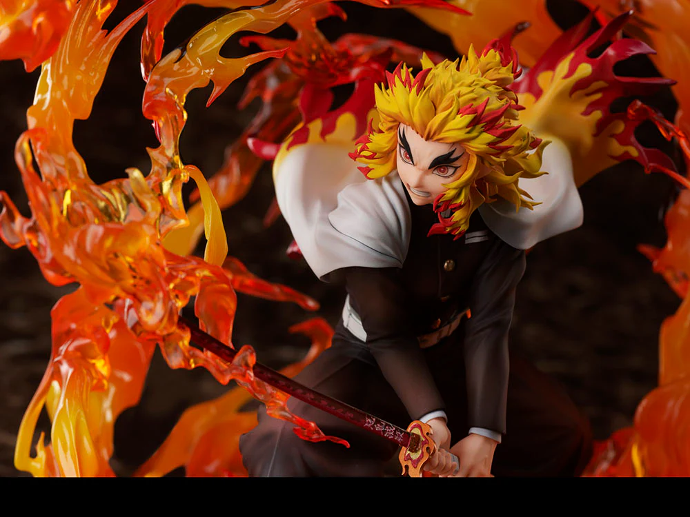Demon Slayer Kyojuro Rengoku (Flame Breathing Esoteric Art Ninth Form: Rengoku) 1/8 Scale Figure - Image 7