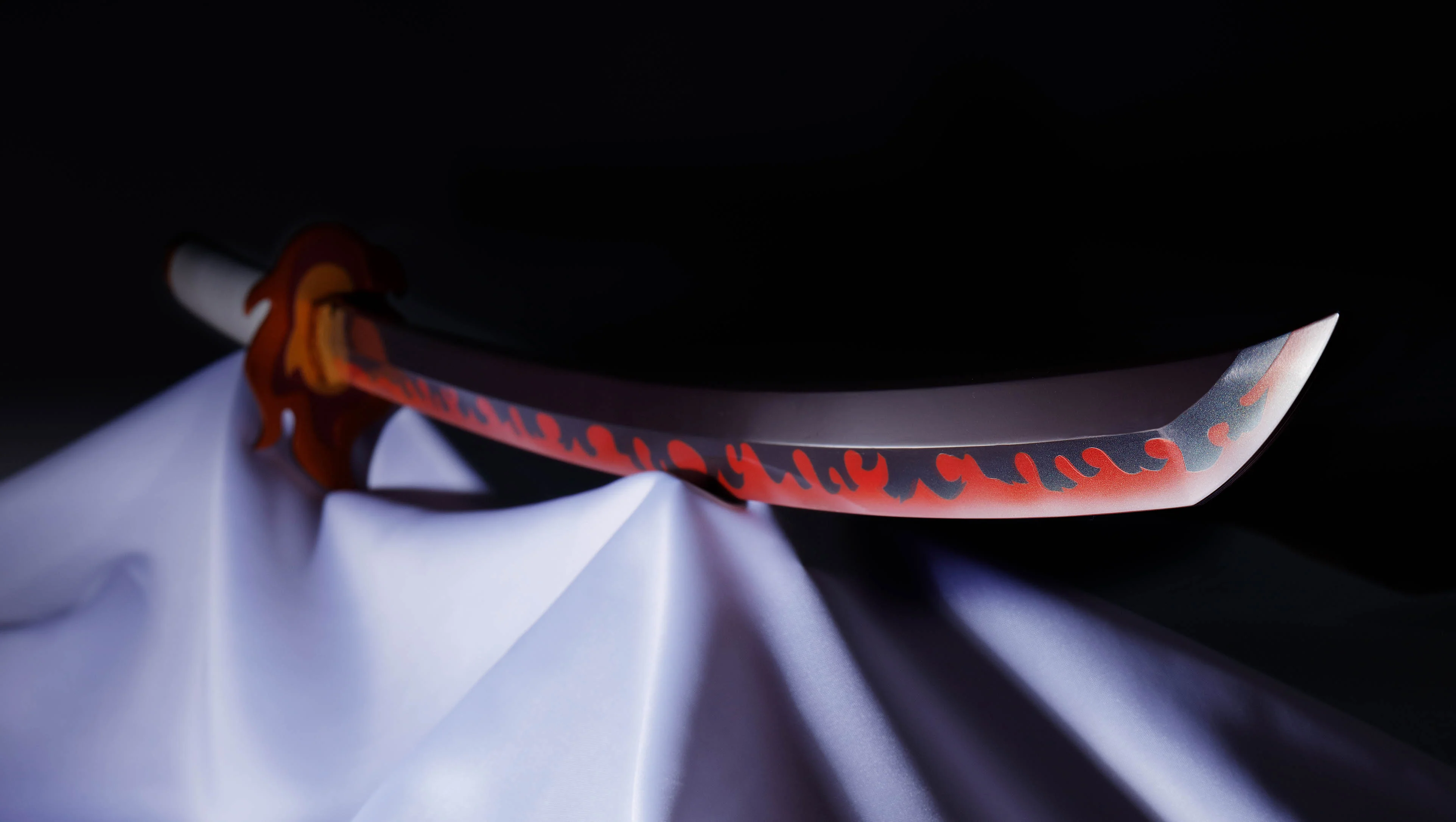 Demon Slayer Proplica Kyojuro Rengoku Nichirin Sword - Image 5