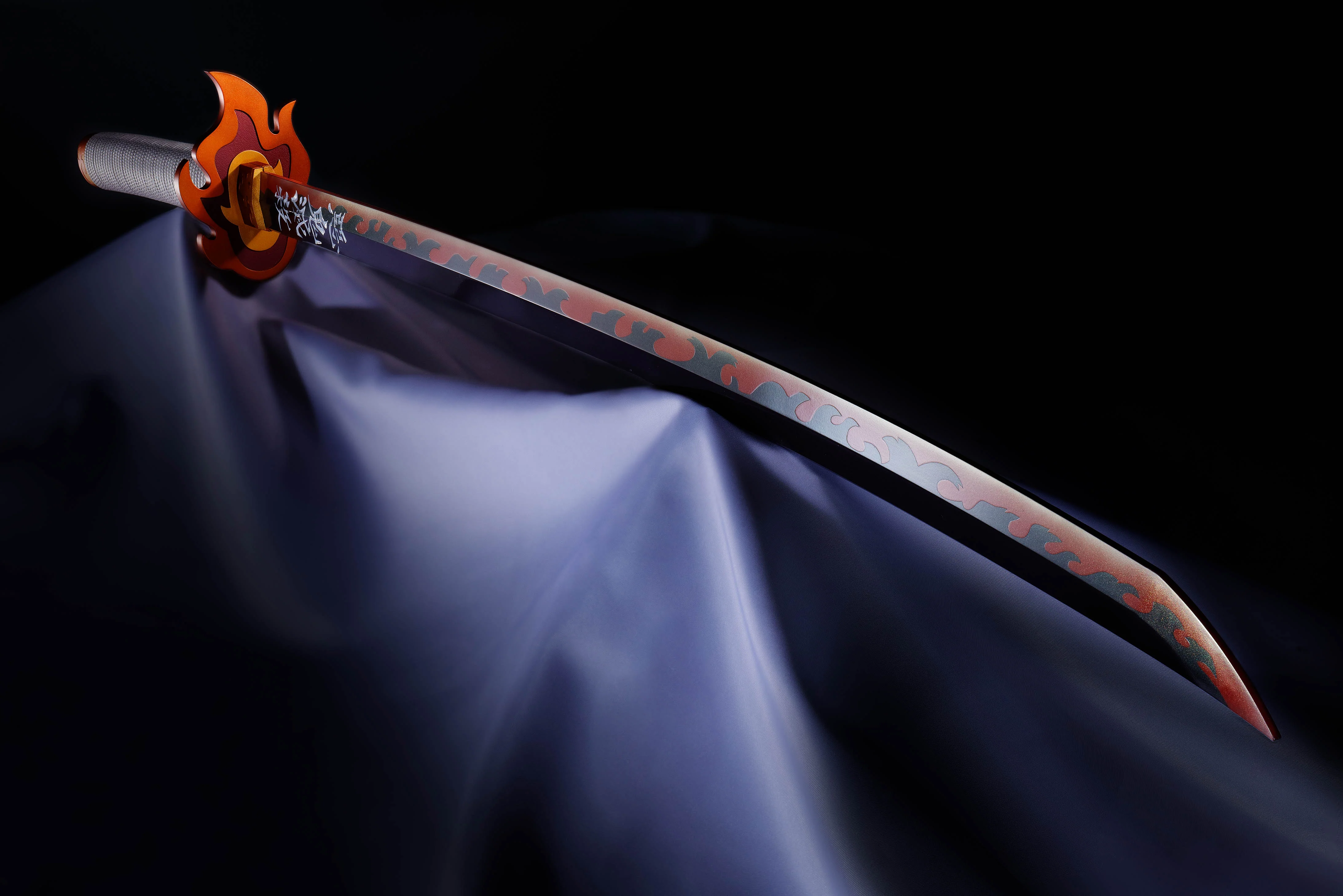 Demon Slayer Proplica Kyojuro Rengoku Nichirin Sword - Image 6