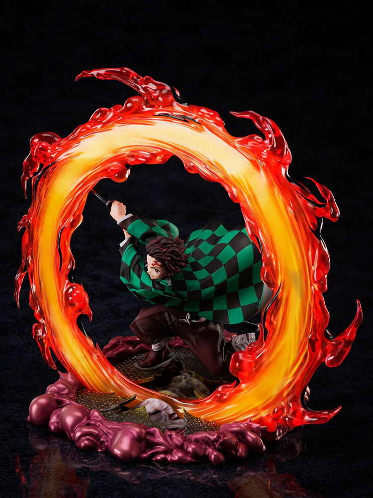 Demon Slayer Tanjiro Kamado (Hinokami Kagura Clear Blue) Sky 1/8 Scale Figure - Image 3