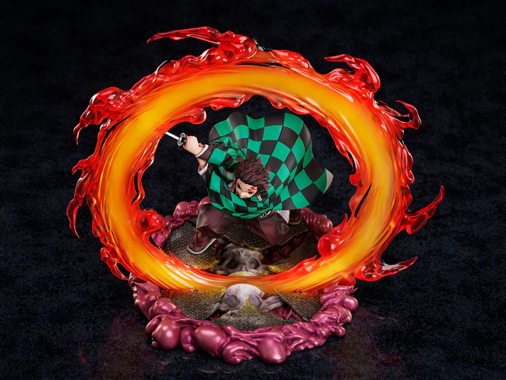 Demon Slayer Tanjiro Kamado (Hinokami Kagura Clear Blue) Sky 1/8 Scale Figure - Image 5