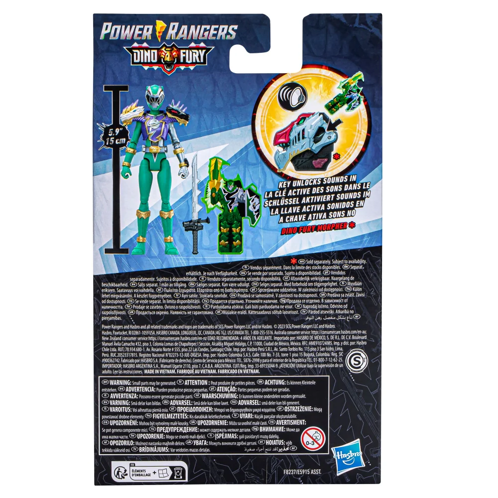 Dino Fury Cosmic Armor Green Ranger - Image 5