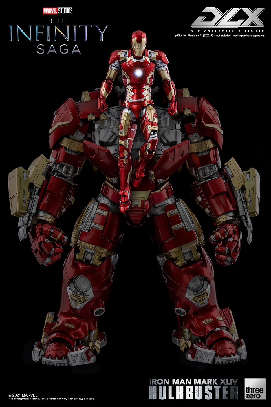 DLX Infinity Saga Iron Man Mark 44 Hulkbuster Armor - Image 29