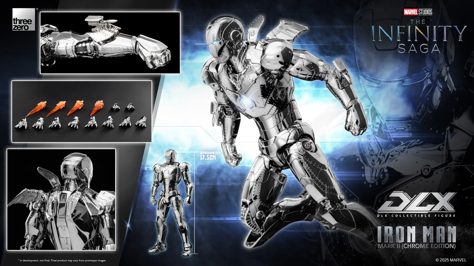 DLX Iron Man Mark 2 (Chrome Edition) - The Infinity Saga - Image 11