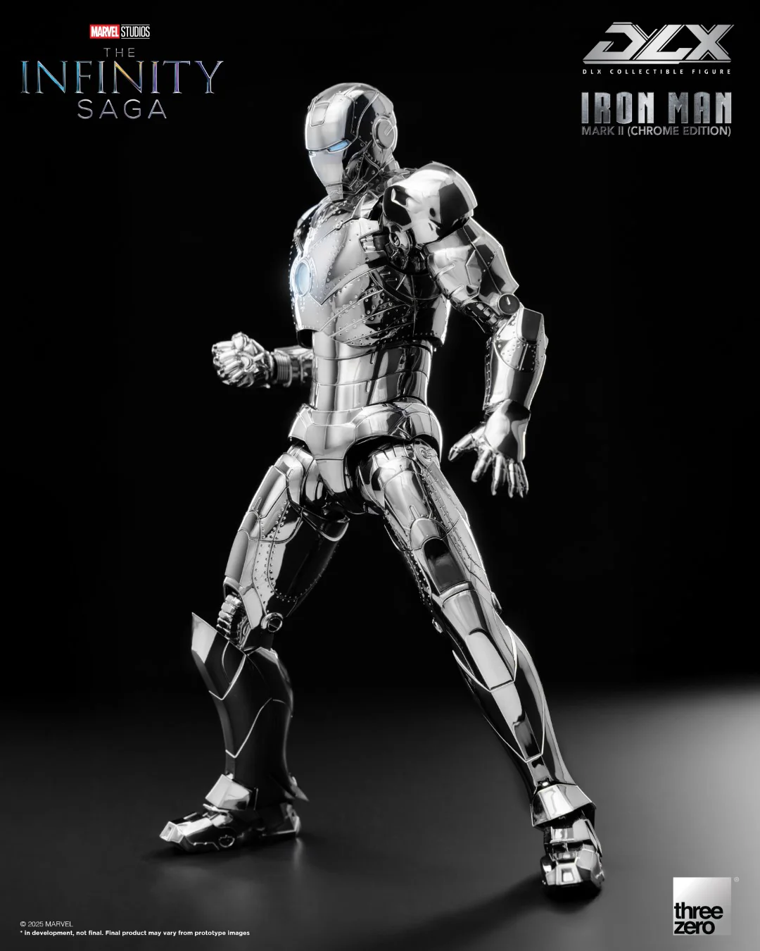 DLX Iron Man Mark 2 (Chrome Edition) - The Infinity Saga - Image 3