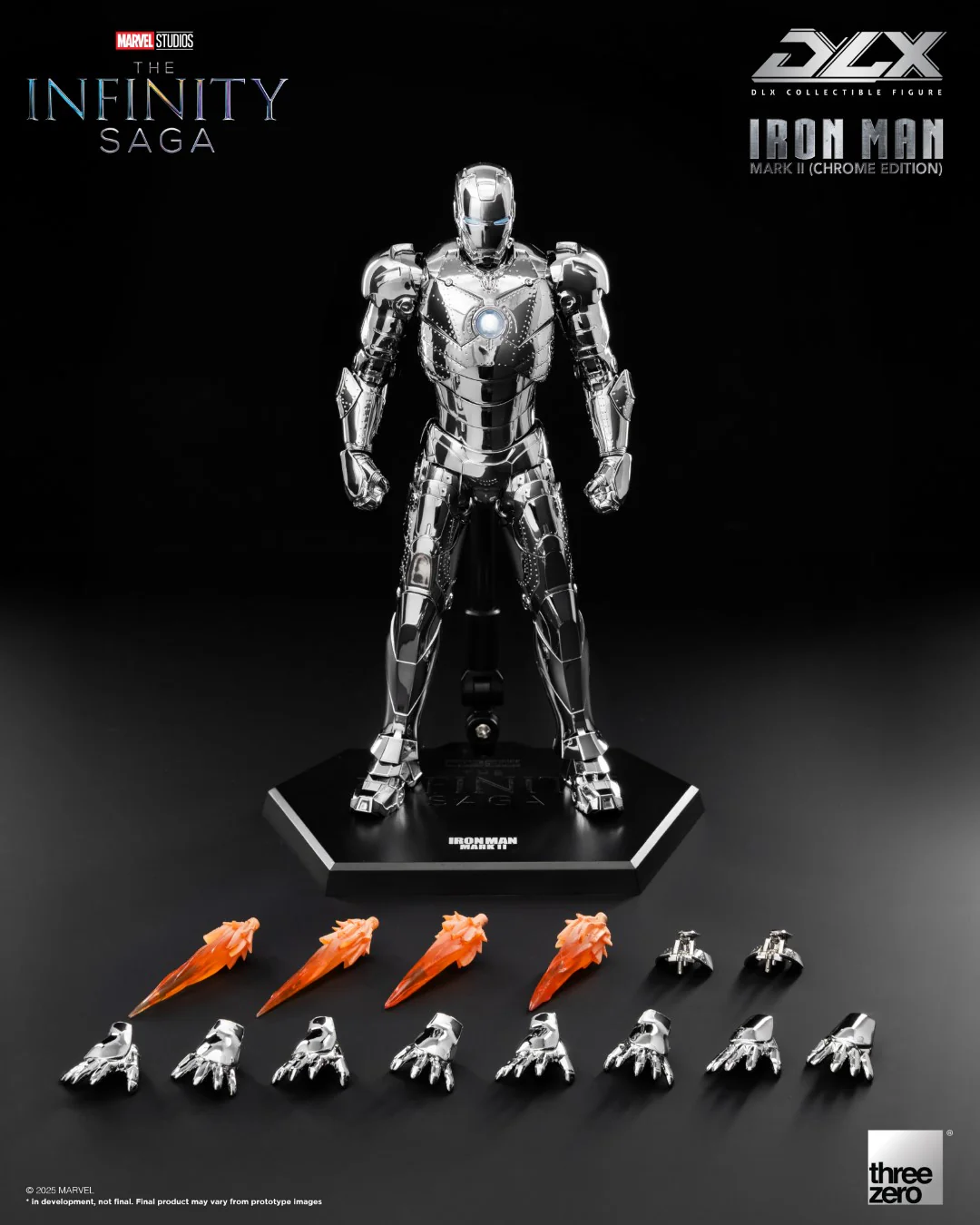 DLX Iron Man Mark 2 (Chrome Edition) - The Infinity Saga - Image 4
