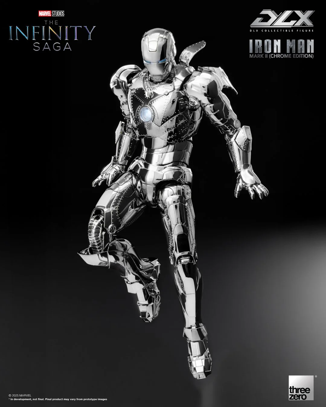DLX Iron Man Mark 2 (Chrome Edition) - The Infinity Saga - Image 5