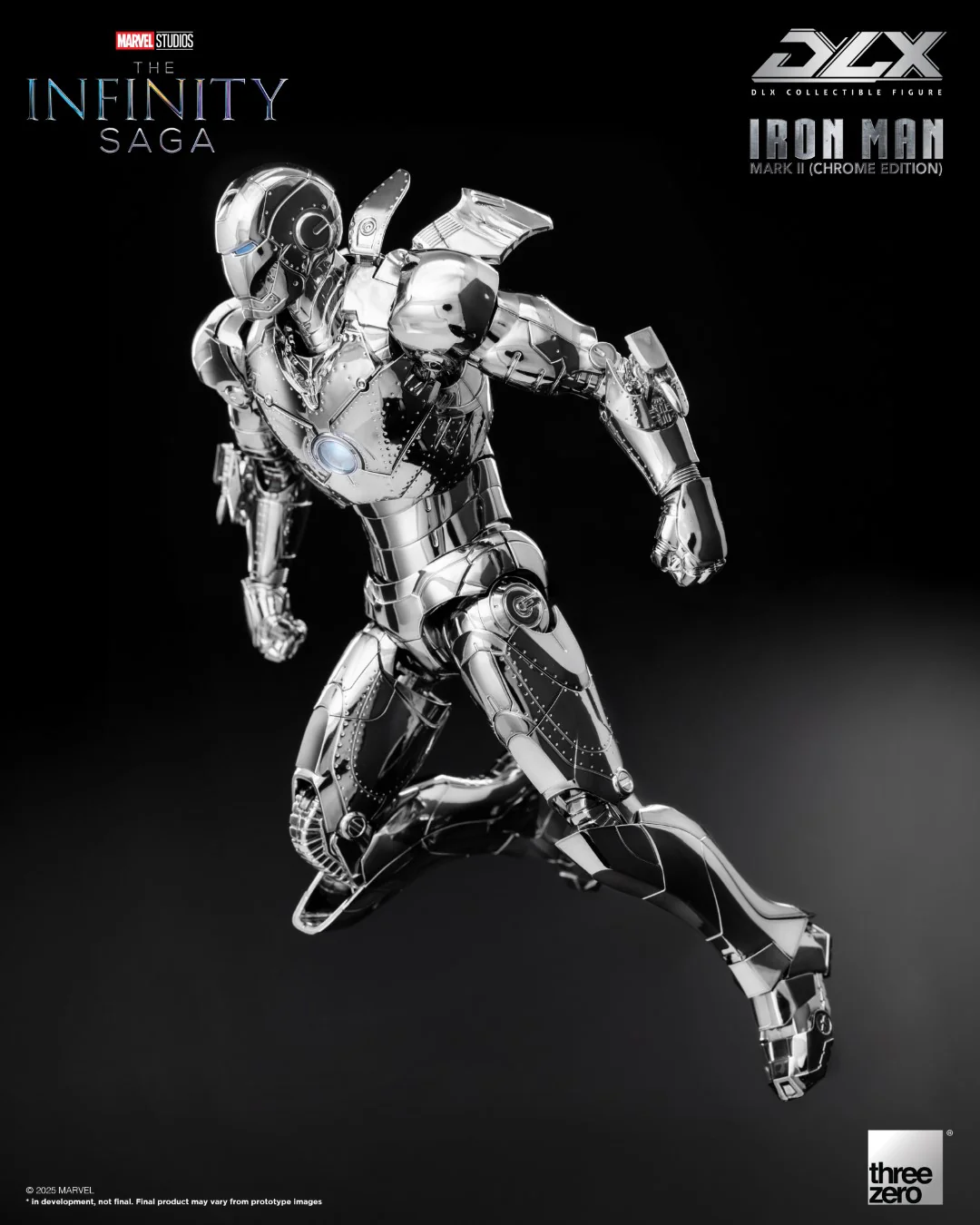 DLX Iron Man Mark 2 (Chrome Edition) - The Infinity Saga - Image 8