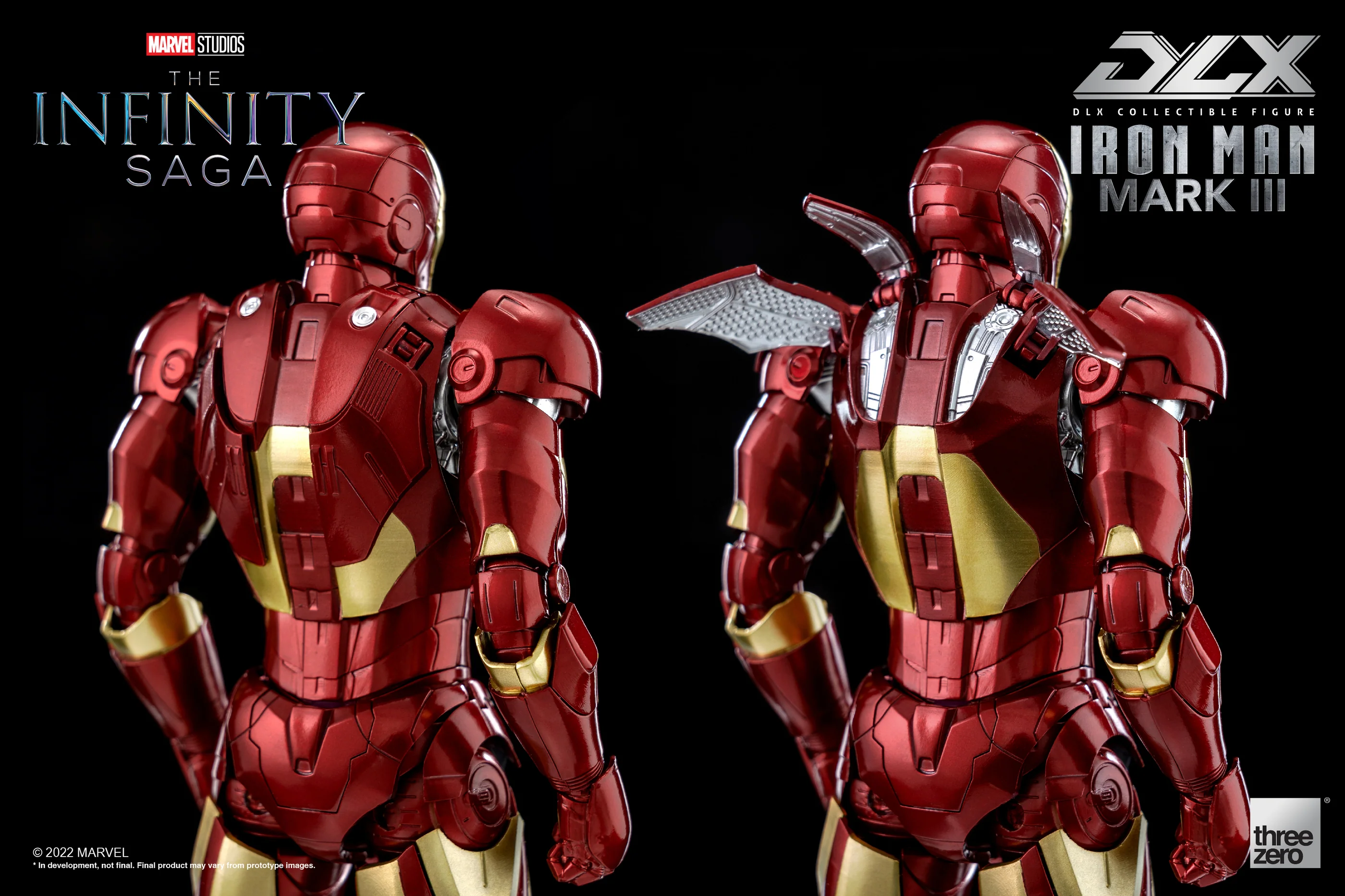 DLX Iron Man Mark III Infinity Saga 1/12 Scale Action Figure - Image 5
