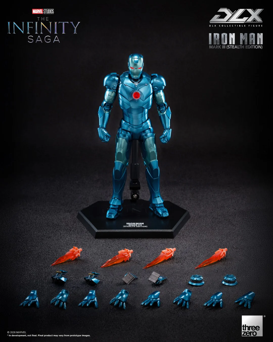 [PREORDER] DLX Iron Man Mark 3 (Stealth Edition) - The Infinity Saga - Image 14