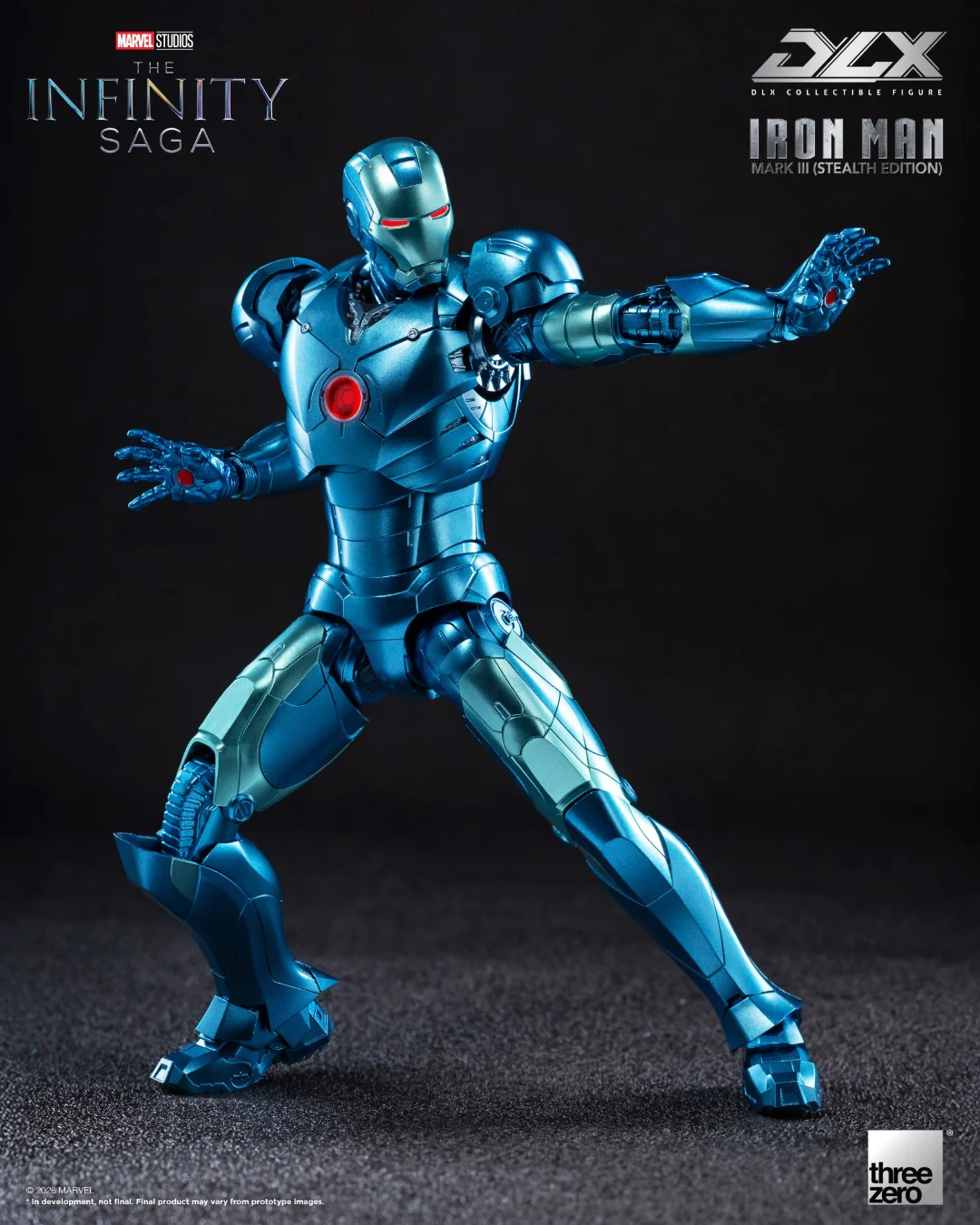 [PREORDER] DLX Iron Man Mark 3 (Stealth Edition) - The Infinity Saga - Image 3