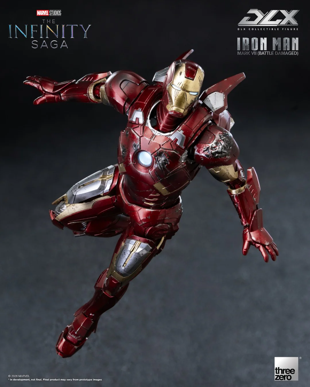 [PREORDER] DLX Iron Man Mark 7 (Battle Damaged) - The Infinity Saga - Image 4