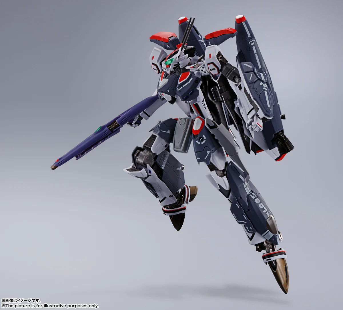DX Chogokin VF-25F Super Messiah Valkyrie (Saotome Alto Fighter) Revival Ver - Image 2