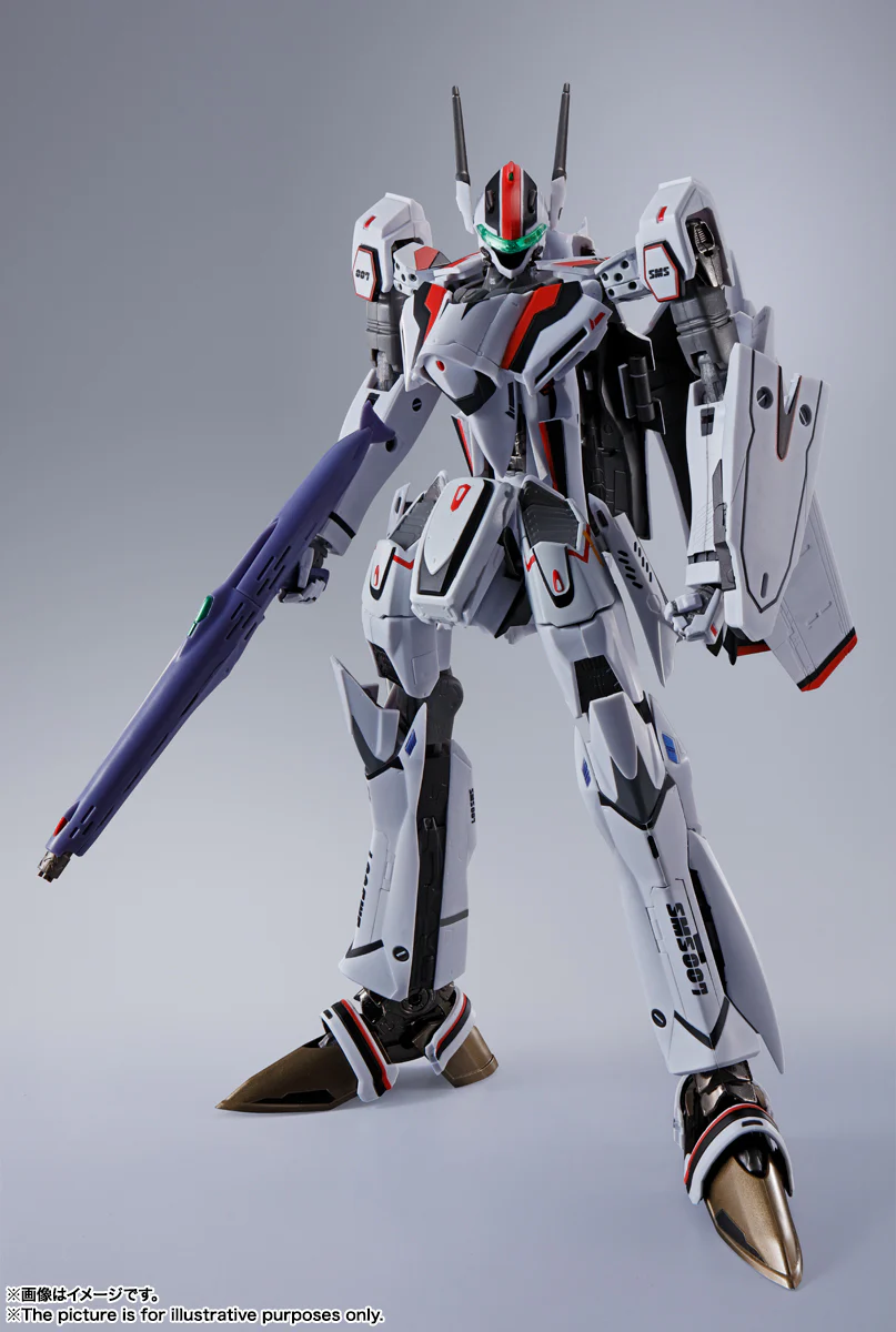 DX Chogokin VF-25F Super Messiah Valkyrie (Saotome Alto Fighter) Revival Ver - Image 7