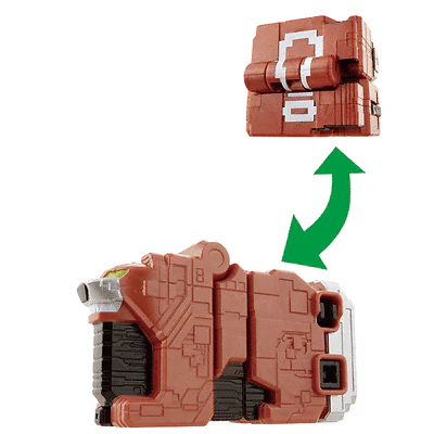DX Cube Bear (Kuma) Axe Zyuoh Cube Mecha Zyuohger Power Rangers Zord - Image 3