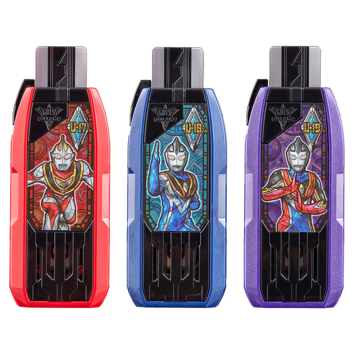 DX Premium Ultraman Gaia GUTS Hyper Key Set - Image 2