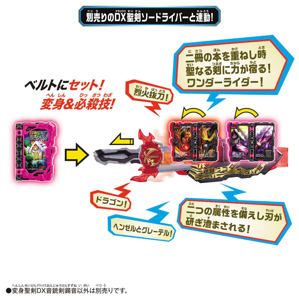 DX Onjuuken Suzune & Hanselnuts & Gretel Wonder Ride Book - Image 9