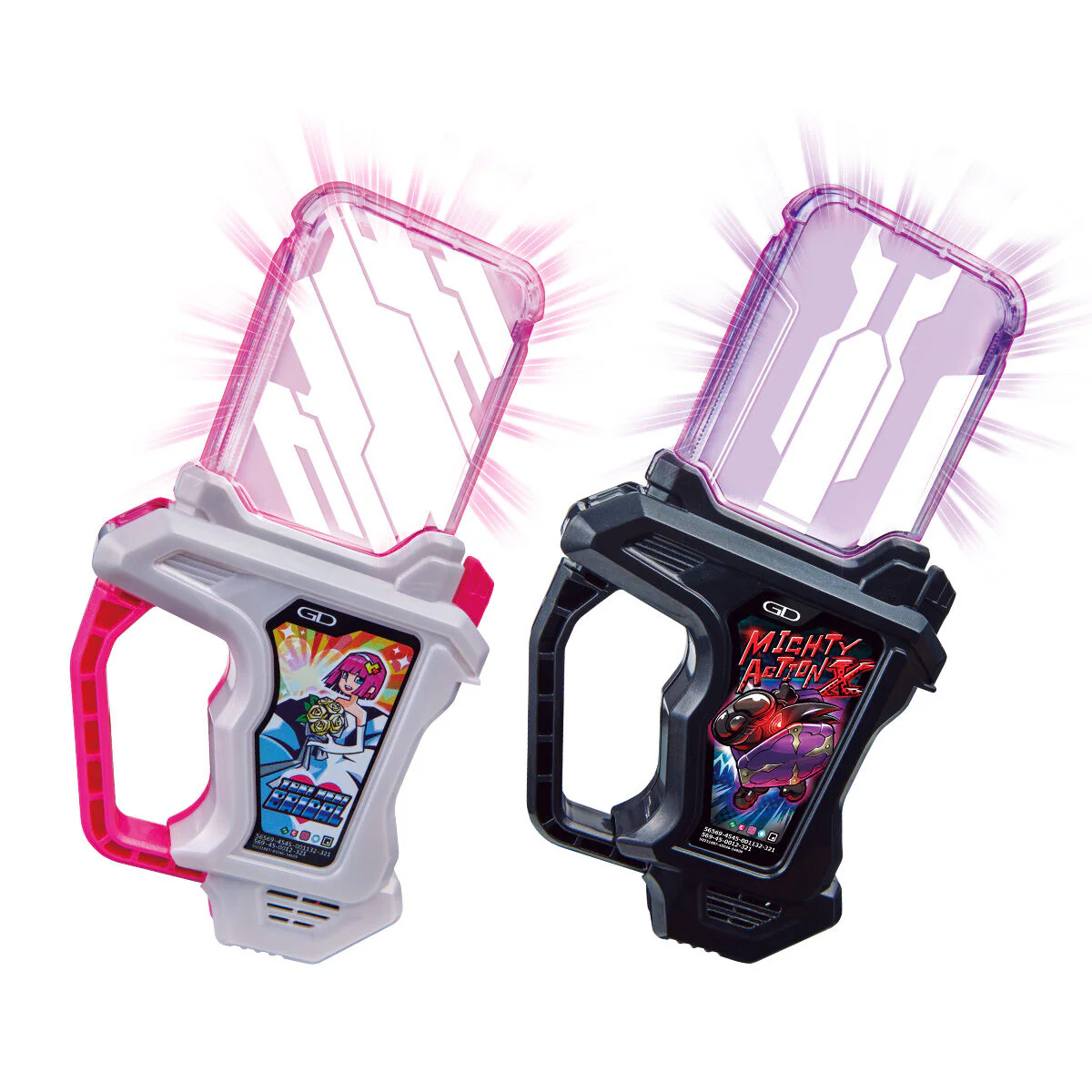 DX Tokimeki Bridal & Proto Mighty Action X Noir Gashat Set - Image 2