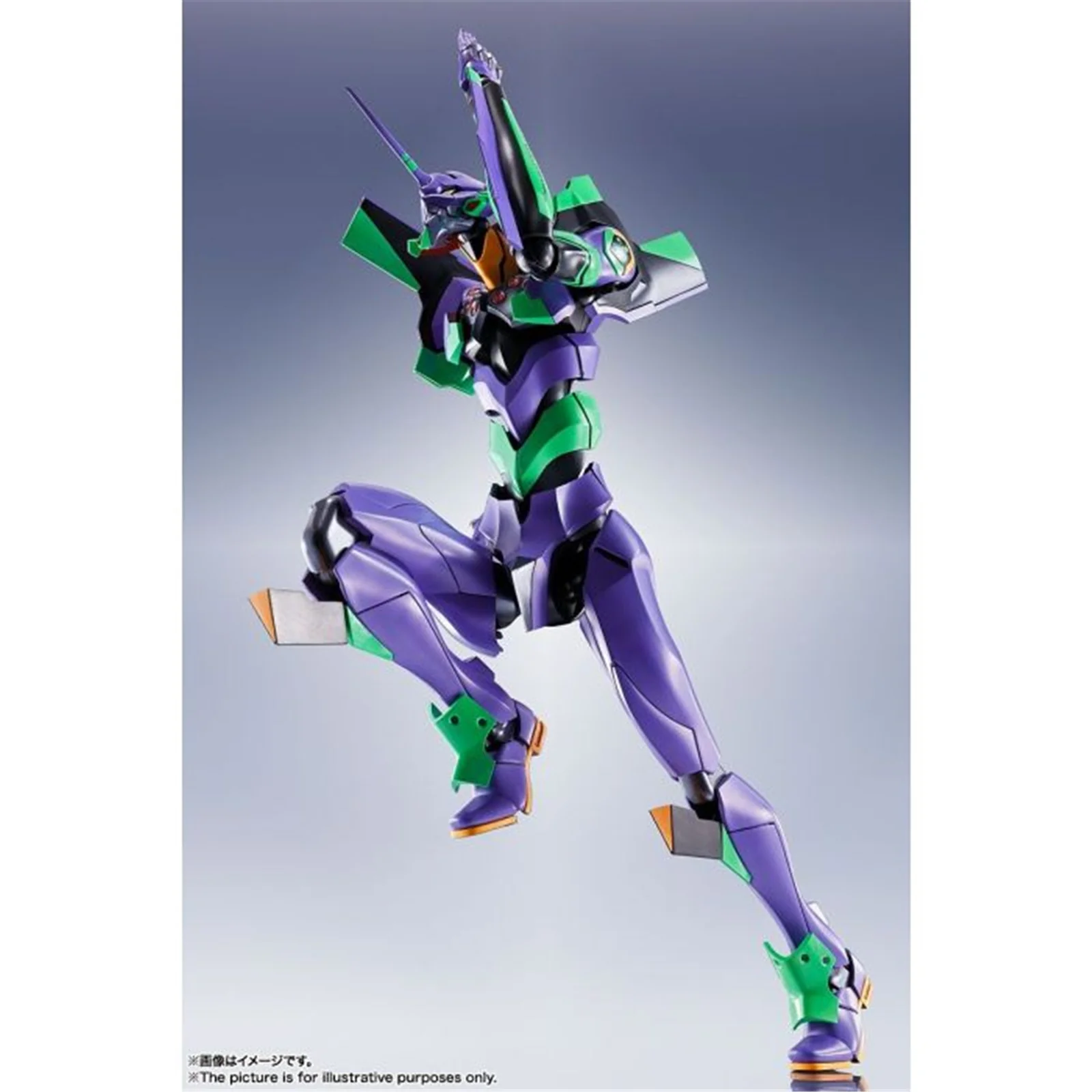 DYNACTION Evangelion Unit 01 w/ Spear of Cassius (New Color Edition) - Image 8