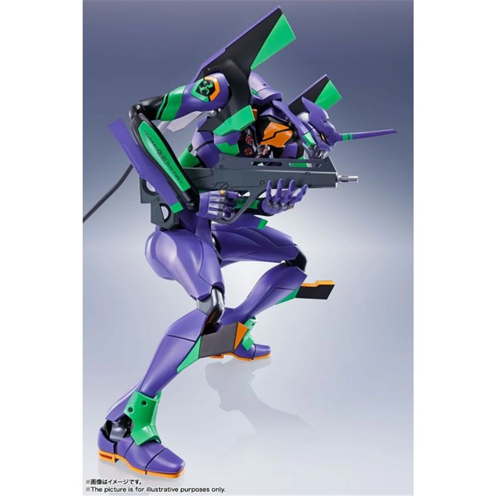 DYNACTION Evangelion Unit 01 w/ Spear of Cassius (New Color Edition) - Image 9
