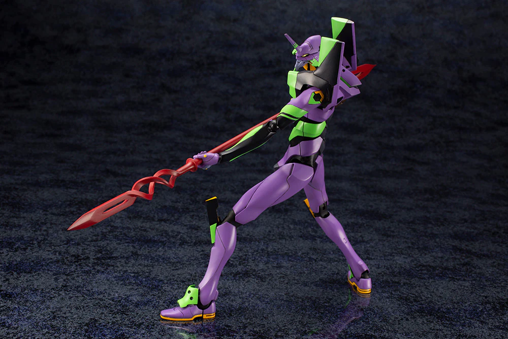 Evangelion 4.0 EVA-01 w/ Spear of Cassius Kotobukiya Model Kit - Image 3