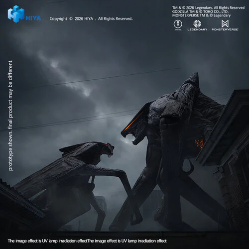 [PREORDER] Exquisite Basic Male & Female Muto Action Figure Set - Godzilla - Image 8