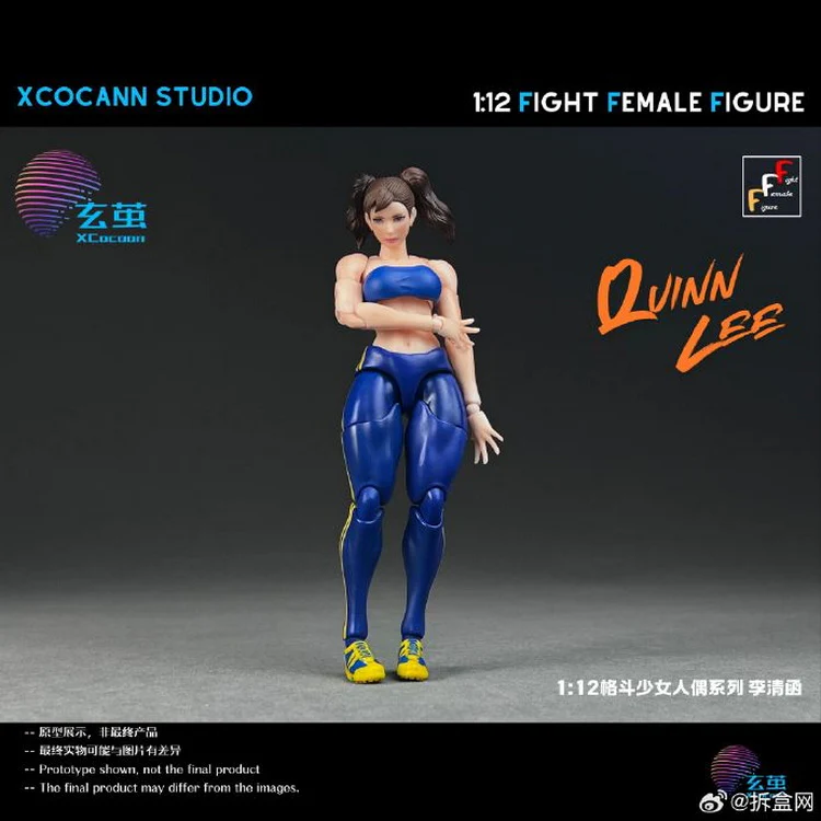 [PREORDER] Fight Female Figure Quinn Lee + MountainMoon Accessory Kit