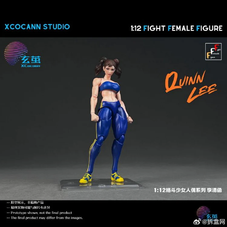 [PREORDER] Fight Female Figure Quinn Lee + MountainMoon Accessory Kit - Image 3