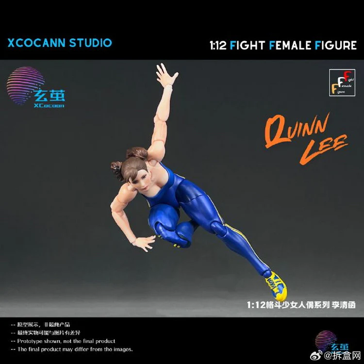 [PREORDER] Fight Female Figure Quinn Lee + MountainMoon Accessory Kit - Image 4