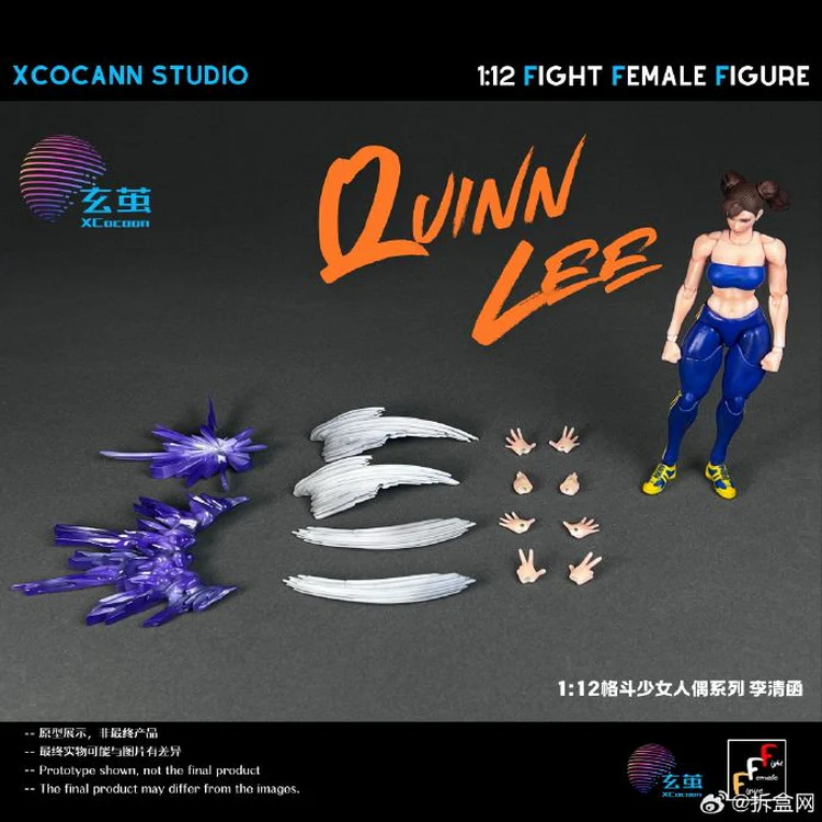 [PREORDER] Fight Female Figure Quinn Lee + MountainMoon Accessory Kit - Image 8