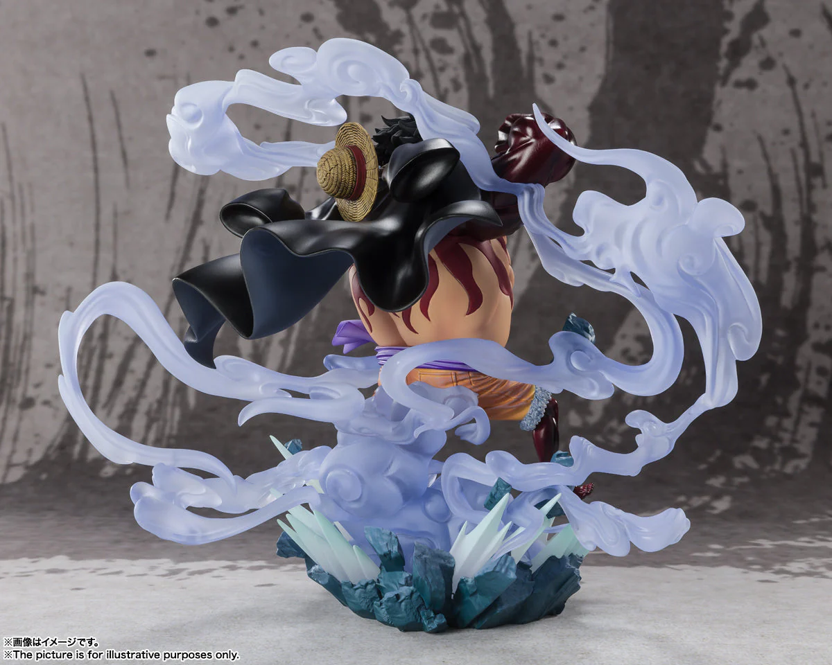 Figuarts ZERO (Super Fierce Battle) Monkey D. Luffy -Gear 4 Captain Onigashima Monster Battle- (Reissue) - Image 3