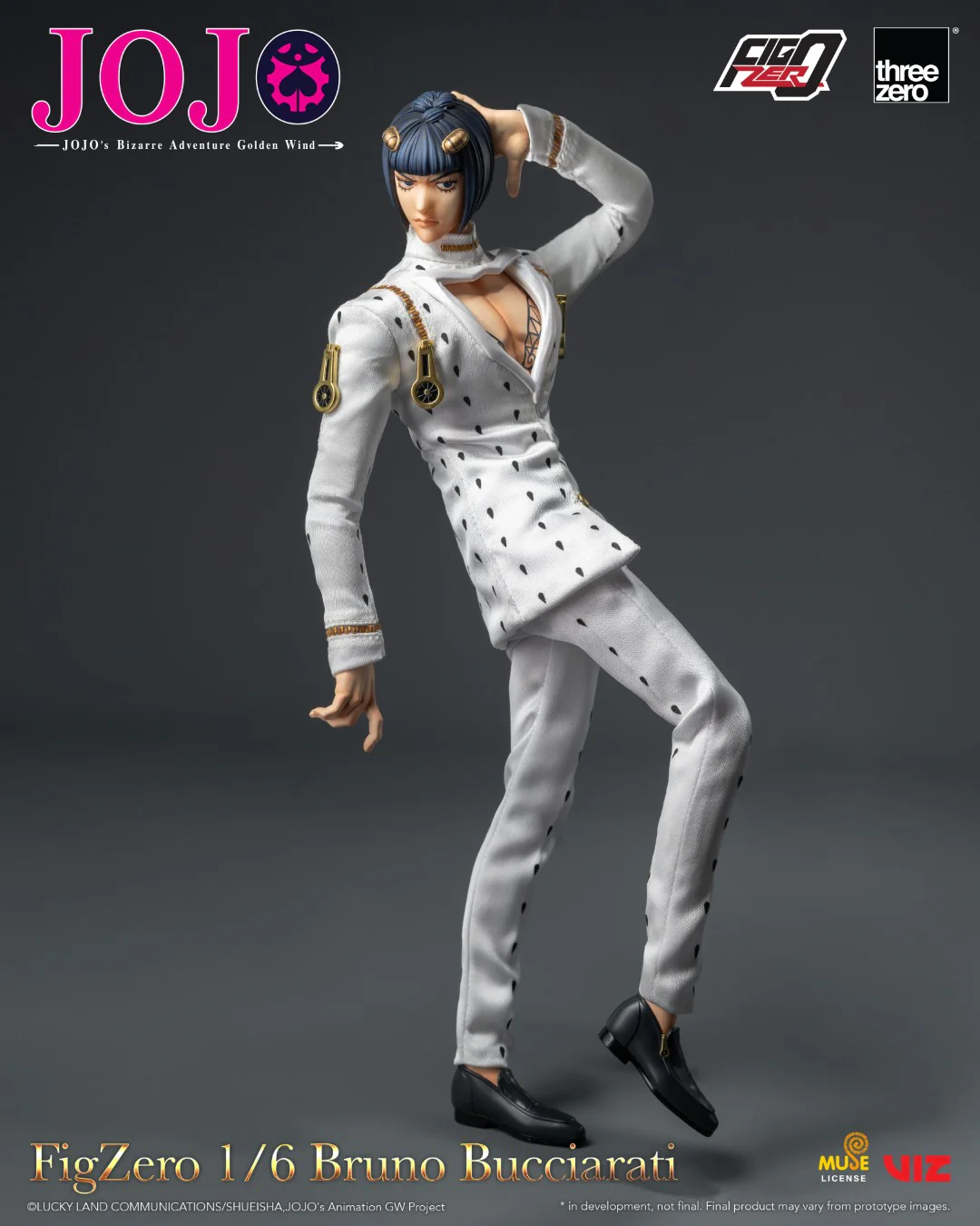[PREORDER] FigZero 1/6 Bruno Bucciarati - JOJO's Bizarre Adventure: Golden Wind - Image 13