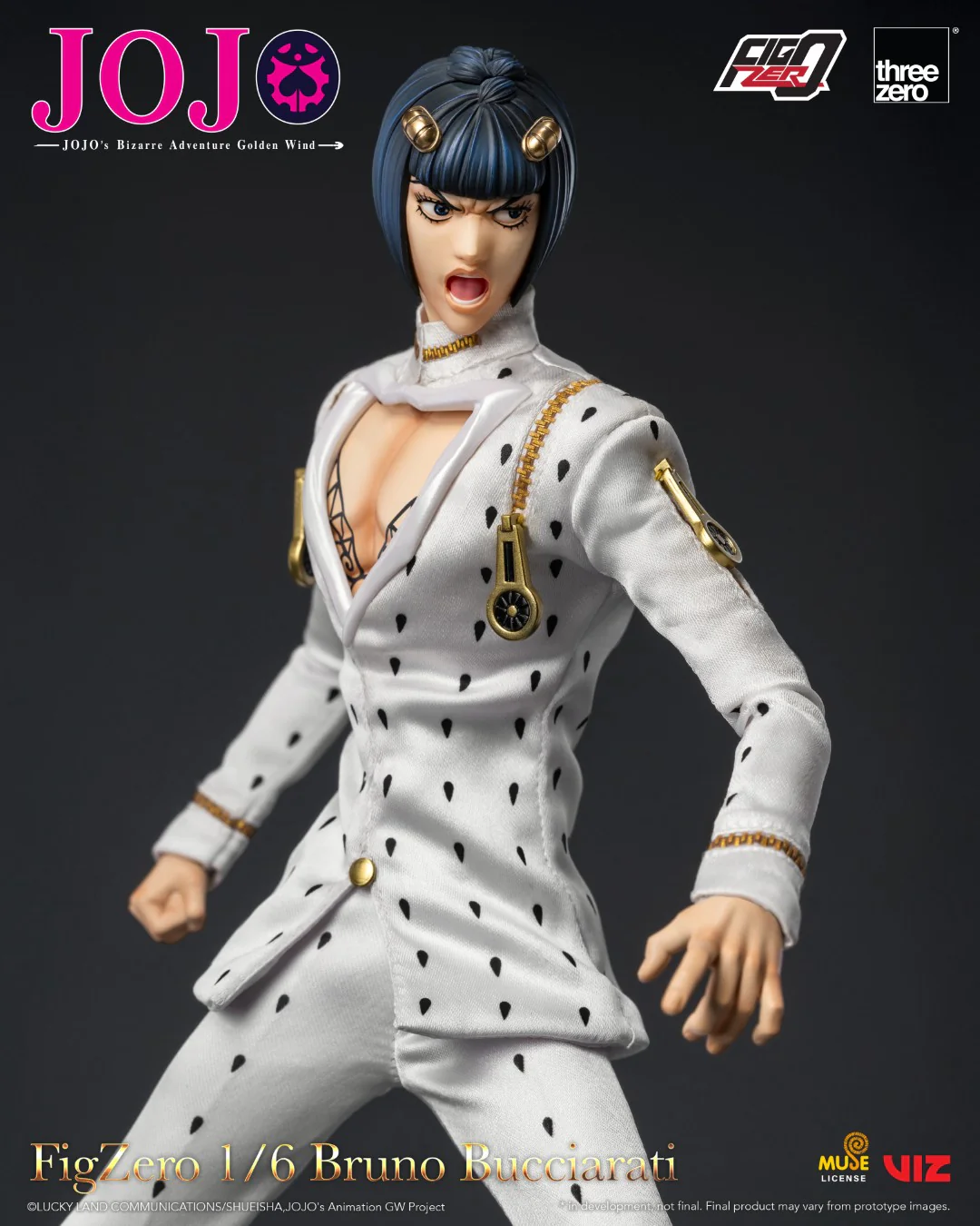 [PREORDER] FigZero 1/6 Bruno Bucciarati - JOJO's Bizarre Adventure: Golden Wind - Image 15