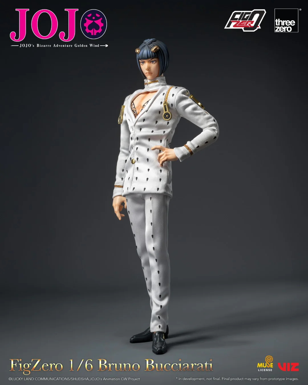 [PREORDER] FigZero 1/6 Bruno Bucciarati - JOJO's Bizarre Adventure: Golden Wind - Image 2