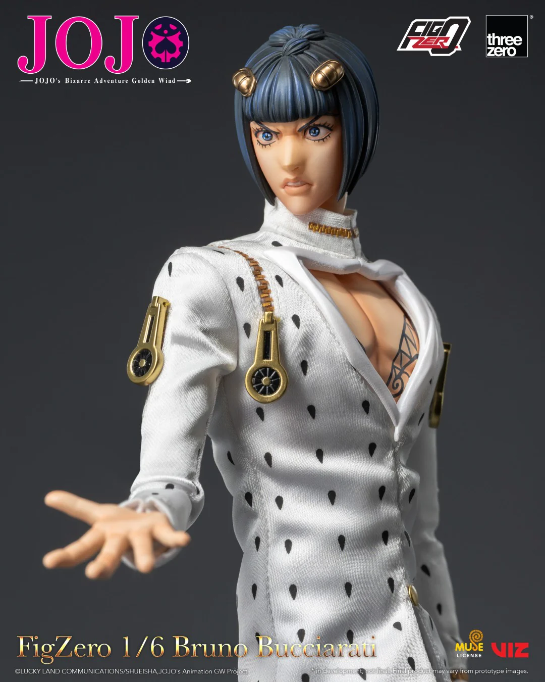 [PREORDER] FigZero 1/6 Bruno Bucciarati - JOJO's Bizarre Adventure: Golden Wind - Image 5
