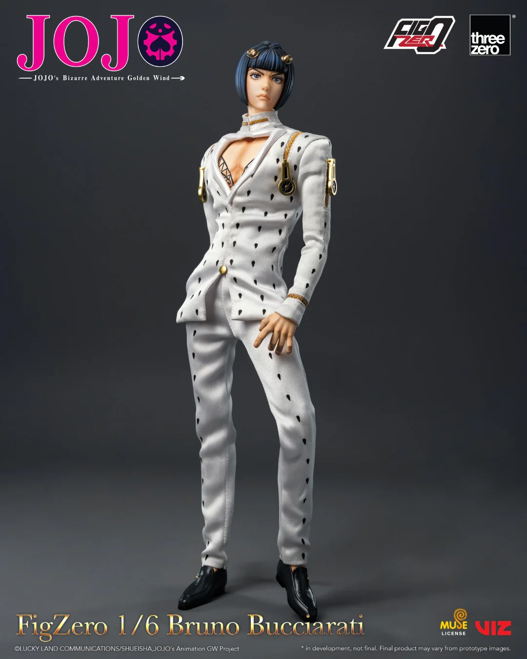 [PREORDER] FigZero 1/6 Bruno Bucciarati - JOJO's Bizarre Adventure: Golden Wind - Image 7
