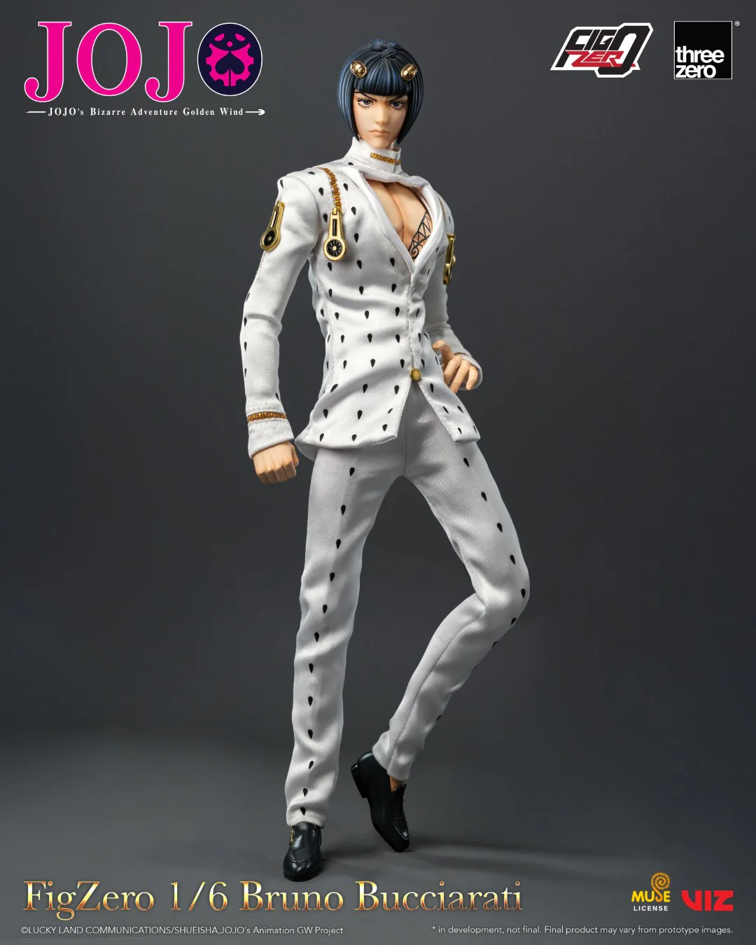 [PREORDER] FigZero 1/6 Bruno Bucciarati - JOJO's Bizarre Adventure: Golden Wind - Image 9