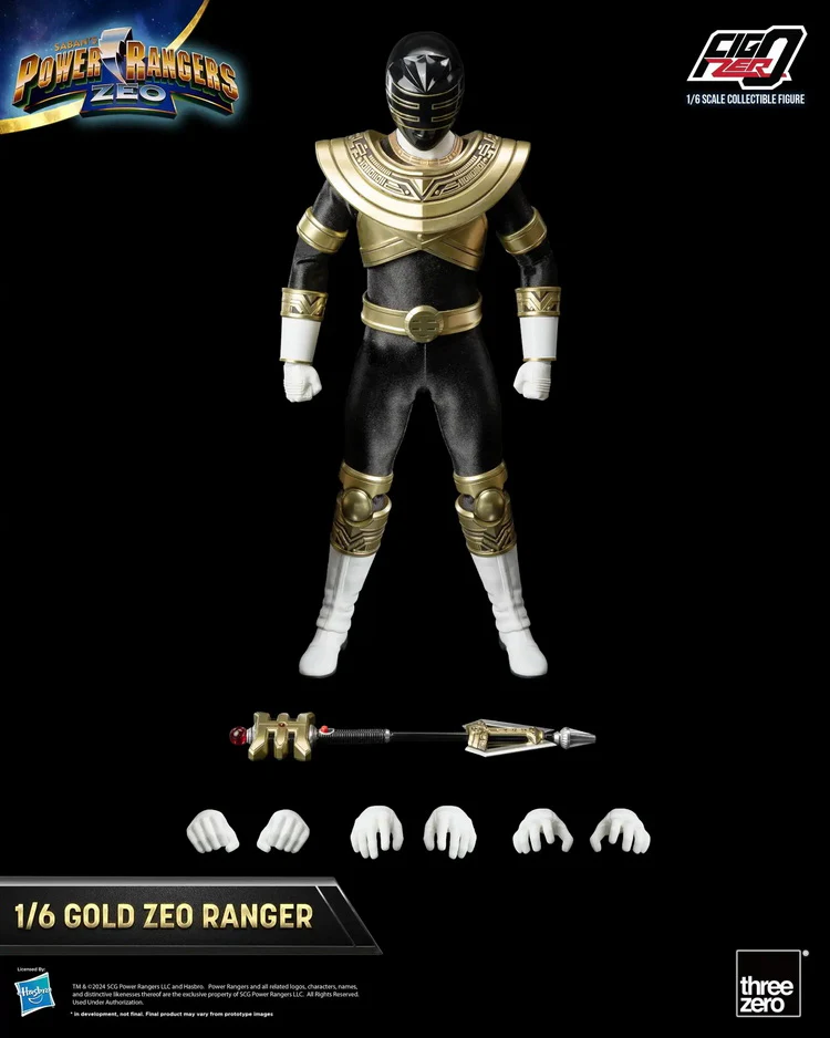 FigZero Gold Zeo Power Ranger - Power Rangers Zeo - Image 4