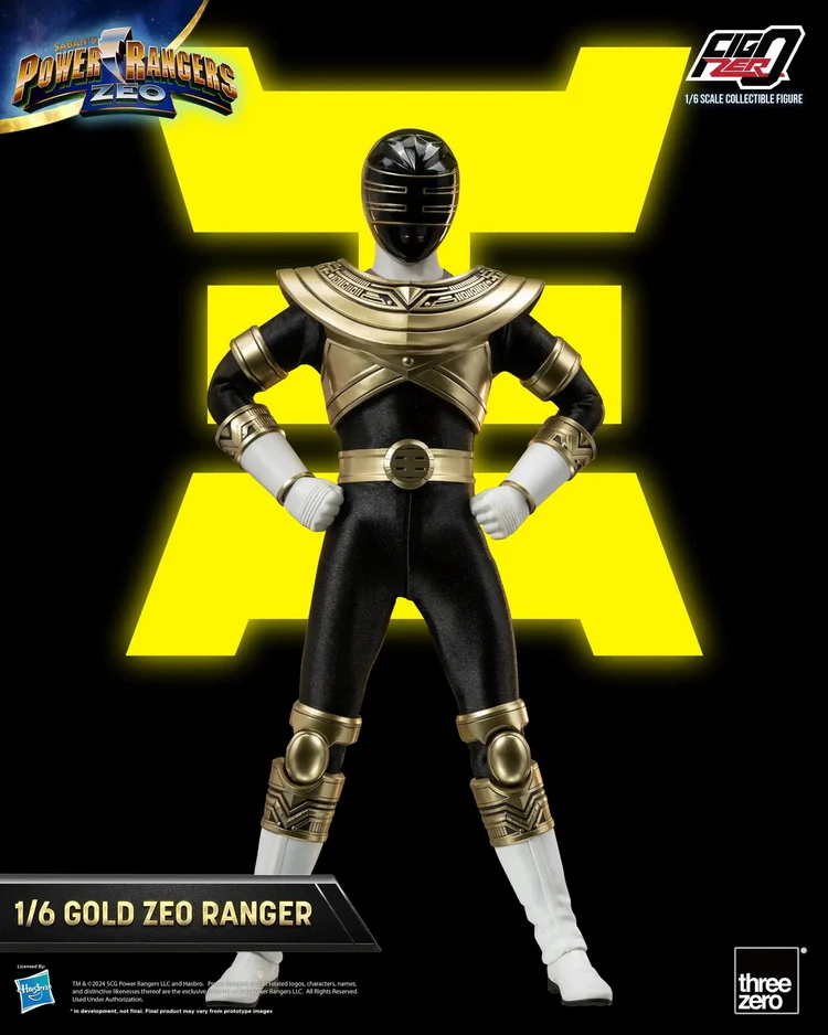 FigZero Gold Zeo Power Ranger - Power Rangers Zeo - Image 6