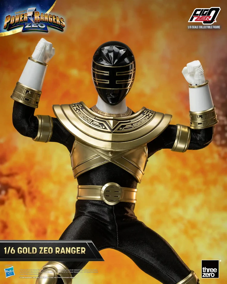 FigZero Gold Zeo Power Ranger - Power Rangers Zeo - Image 8